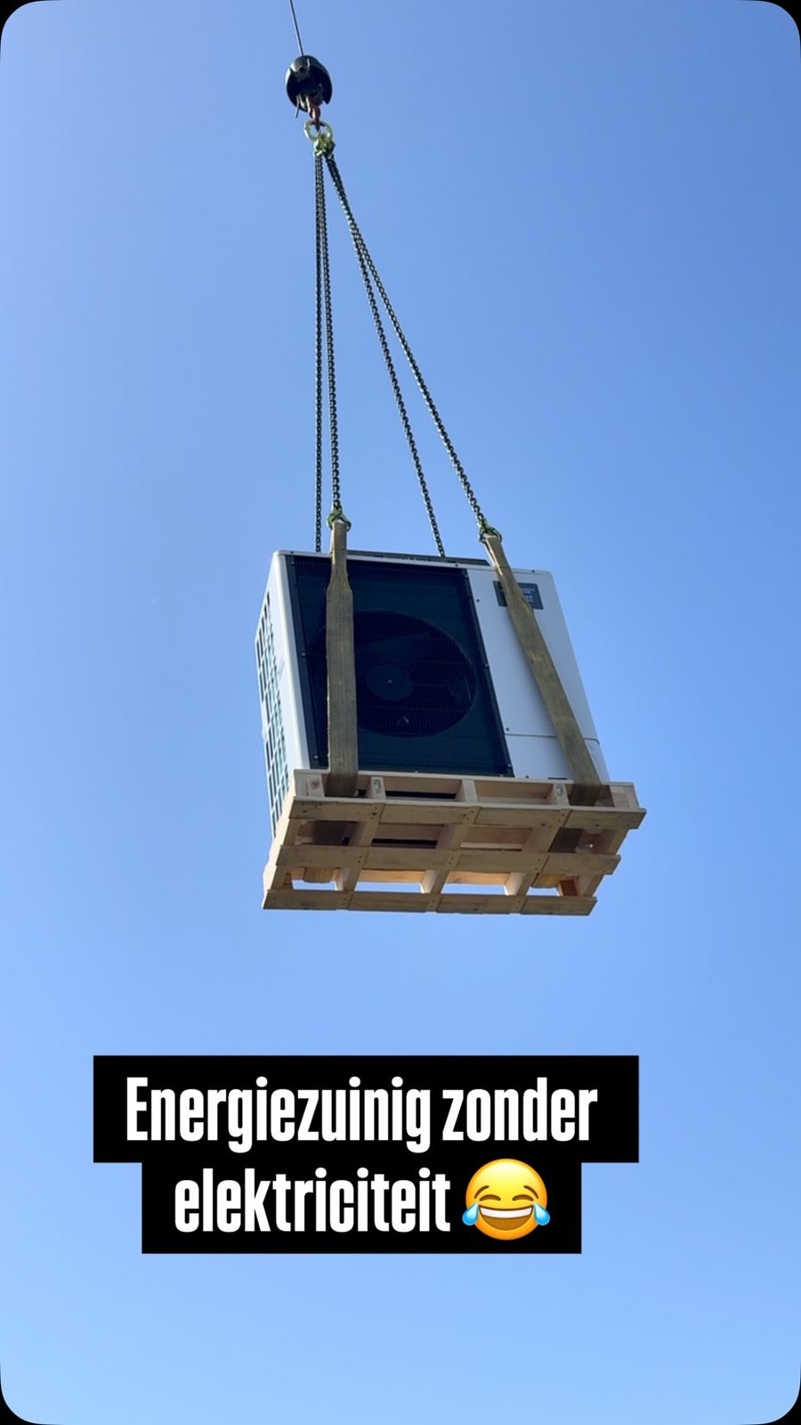 Zo energiezuinig dat de ventilator al draait zonder elektriciteit.